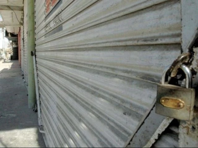 Shutter-down strike hits cities, Islamabad stays open | The Express Tribune