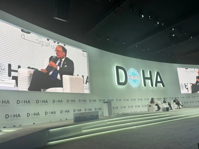 FinMin says Pakistan has rebuilt fiscal buffers, eyes sustainable growth at Doha Forum | The Express Tribune
